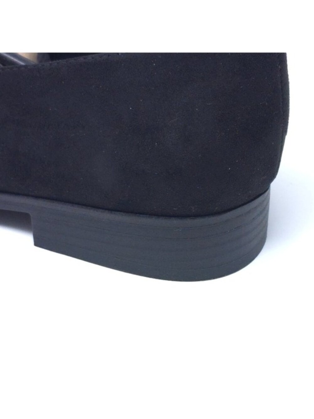 Nine West-Almond Toe Slip-On Dress Loafers Black 8.5M - Picture 8 of 10